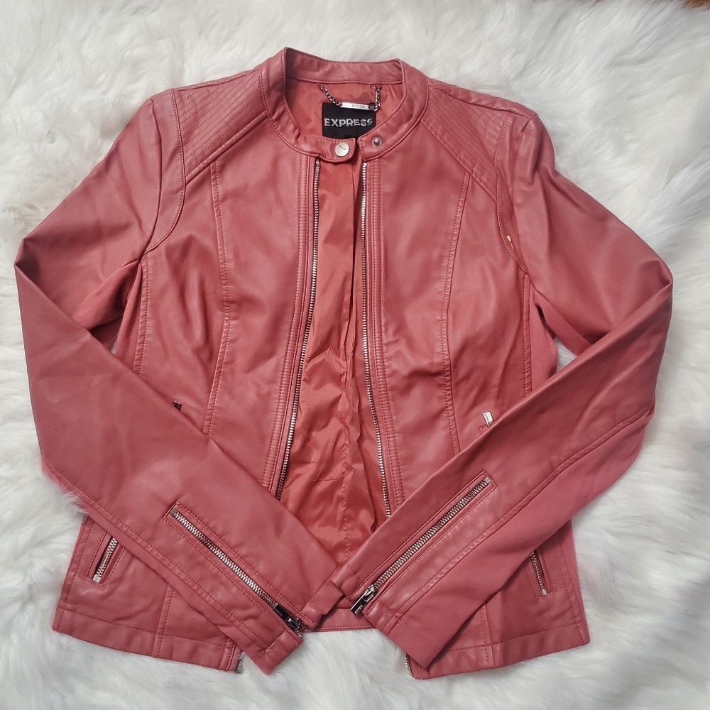 Express Minus the Leather Jacket